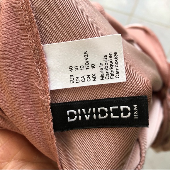 Pink Velvet Plunging Dress - Picture 7 of 7